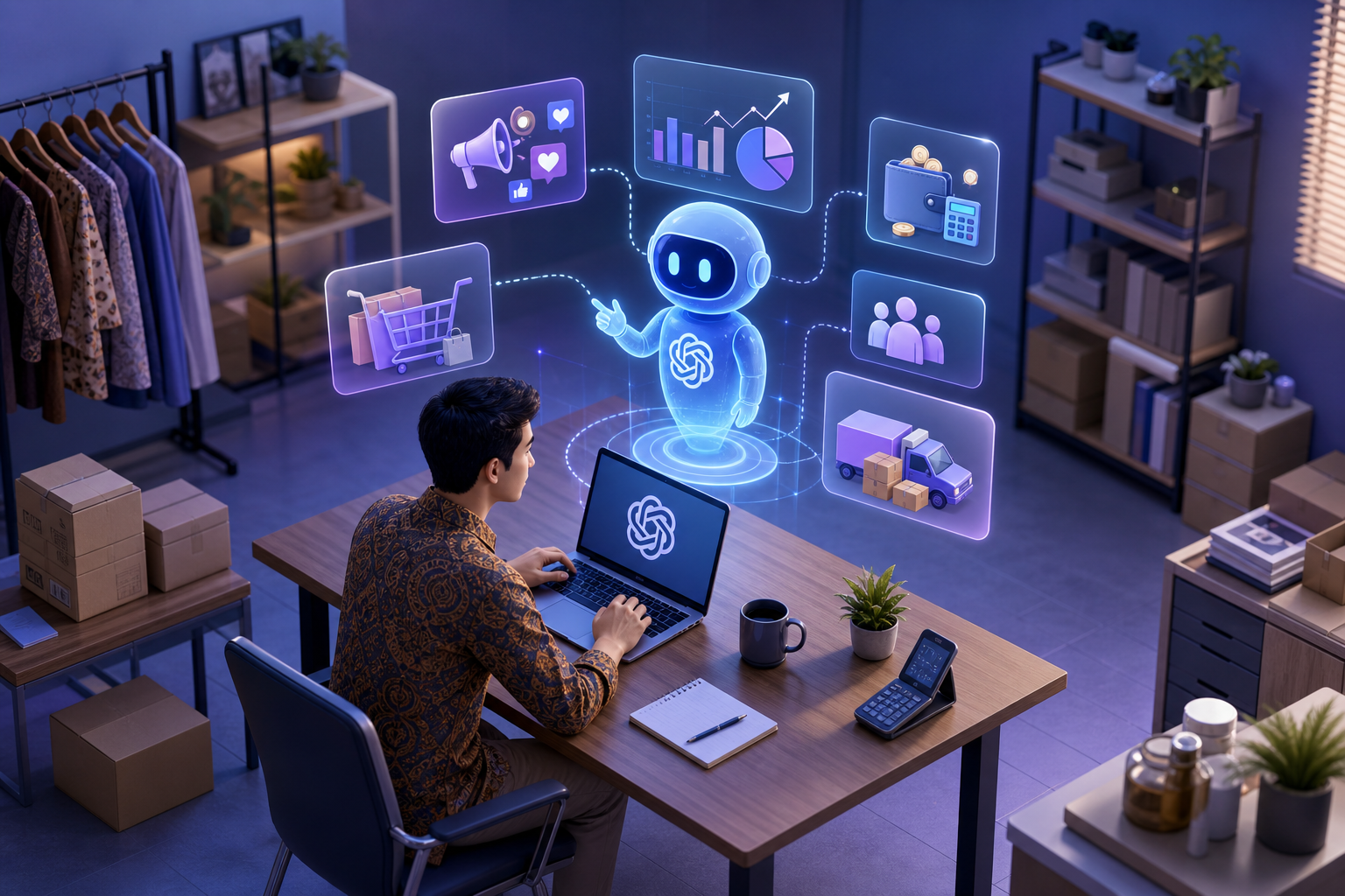 Memakai ChatGPT sebagai Asisten Bisnis Harian UMKM