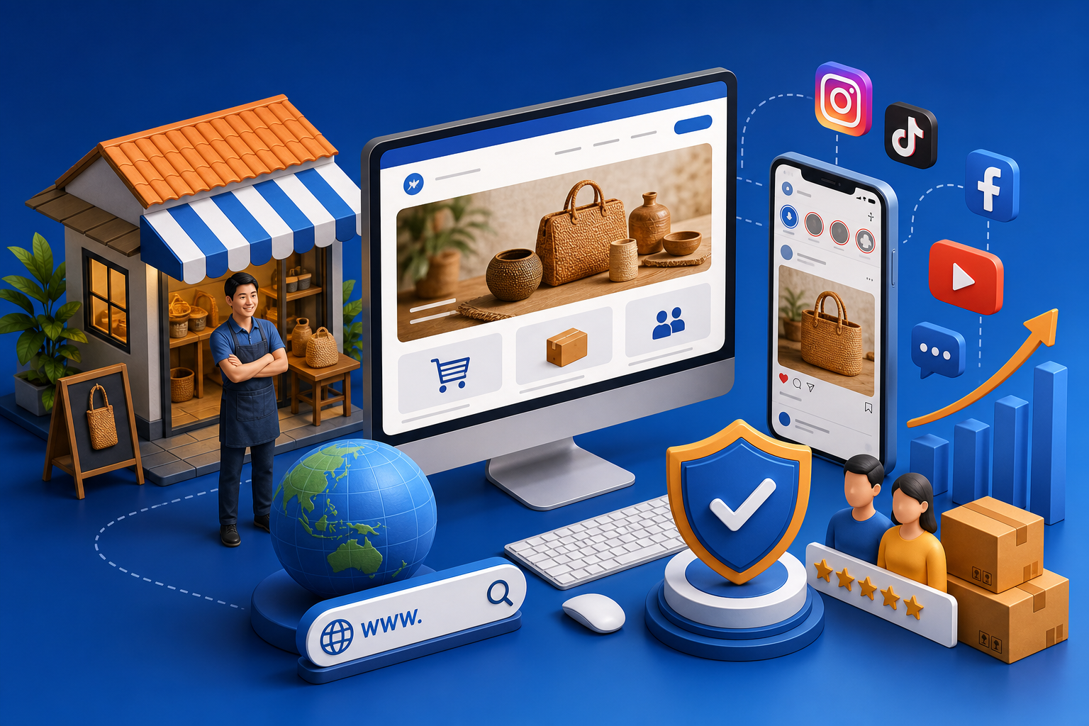 Mengapa UMKM Butuh Website, Bukan Hanya Media Sosial