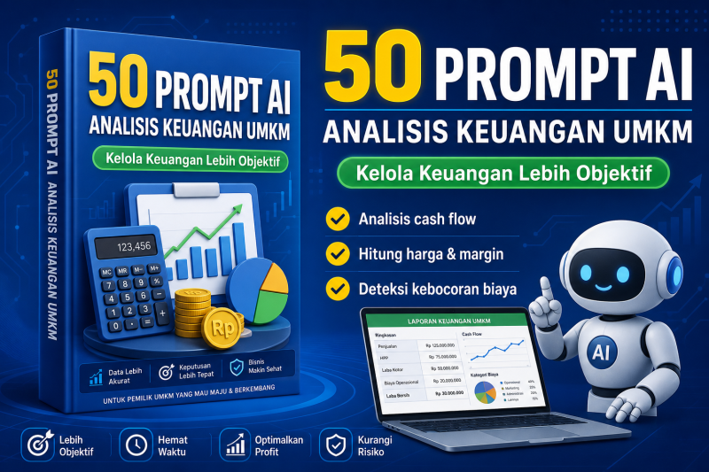 50 Prompt AI Analisis Keuangan UMKM