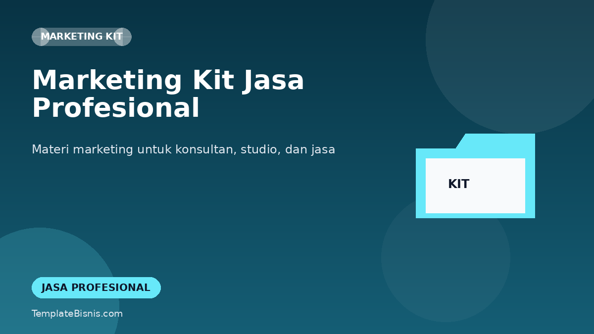Marketing Kit Jasa Profesional UMKM