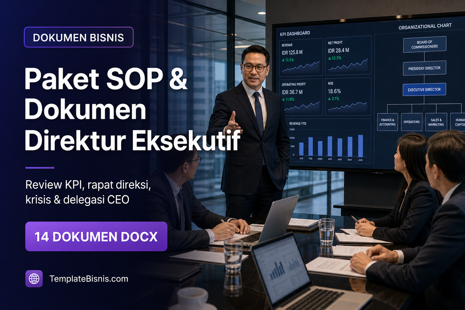 Paket 14 SOP & Dokumen Direktur Eksekutif