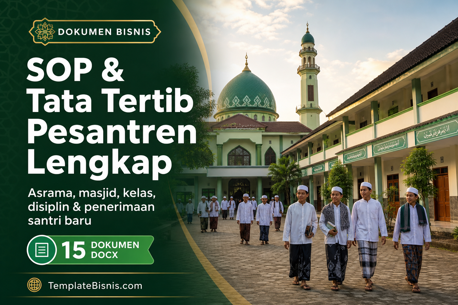 Paket SOP & Tata Tertib Pesantren Lengkap