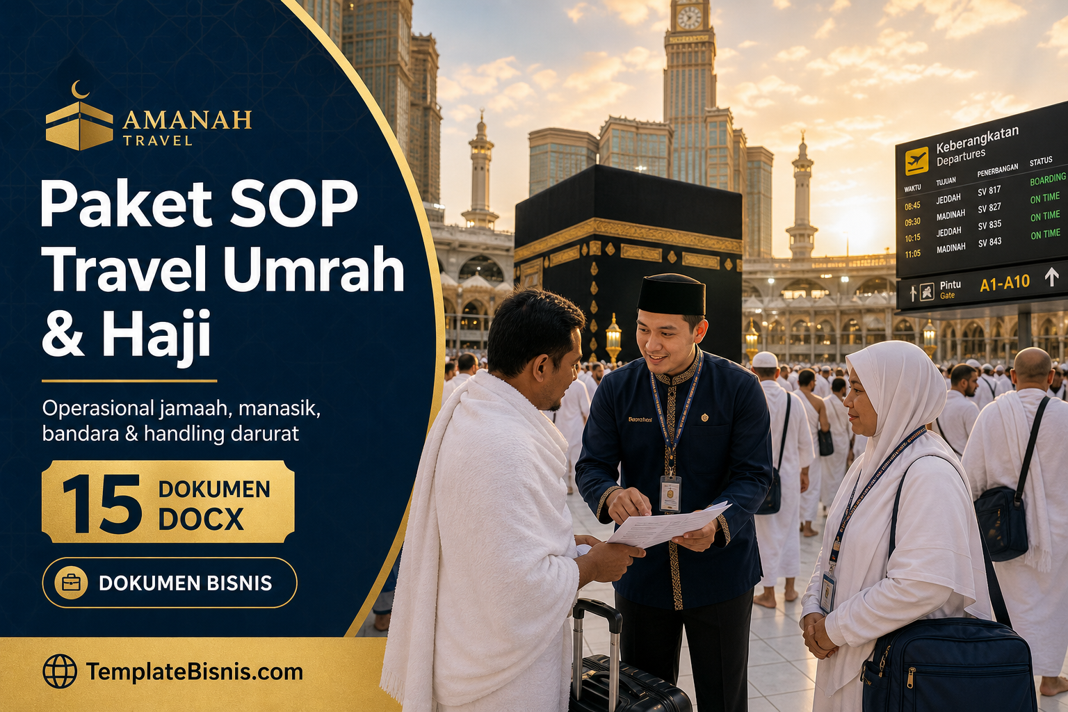 Paket 15 SOP Travel Umrah & Haji