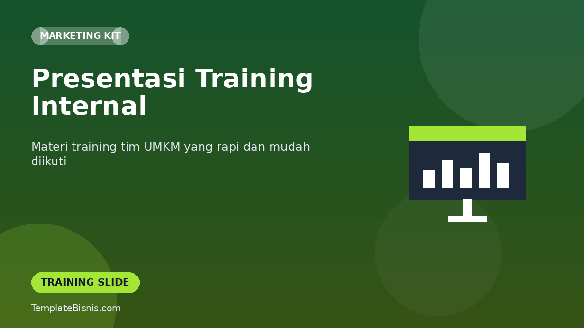 Presentasi Training Internal Tim UMKM (PPTX)