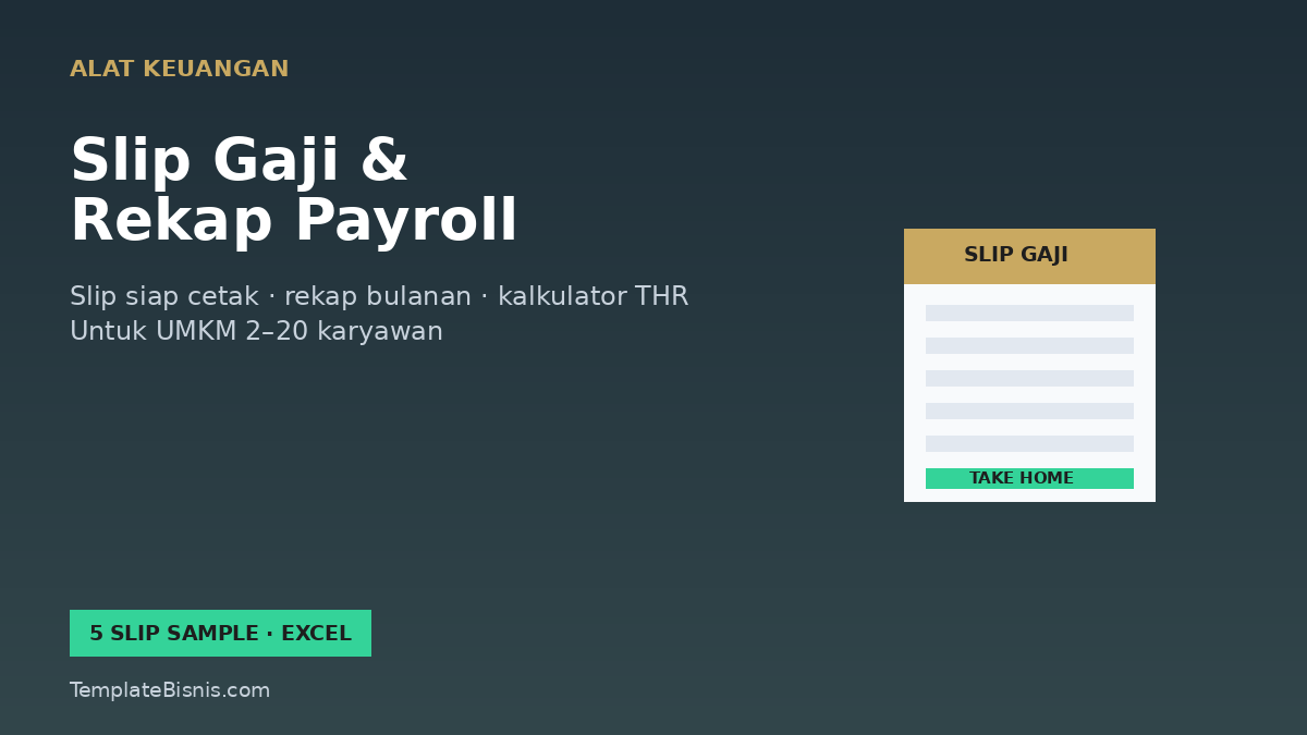 Slip Gaji & Rekap Payroll UMKM