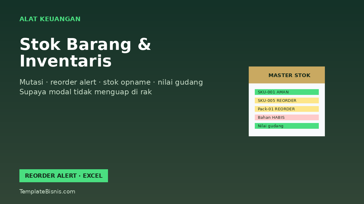 Stok Barang & Inventaris UMKM