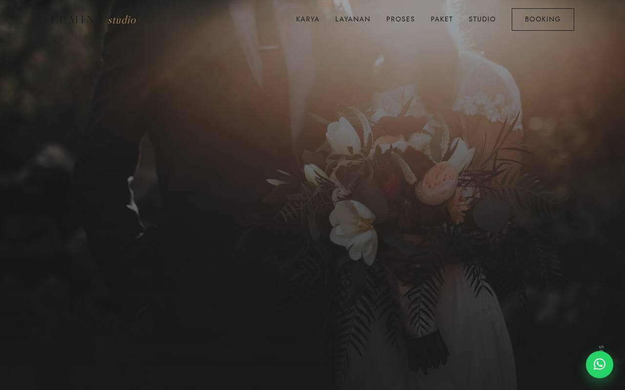 Template Website Studio Foto — Lumina Studio - Web Template