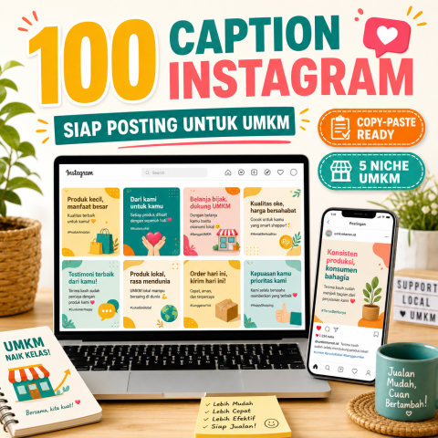 100 Caption Instagram Siap Posting UMKM