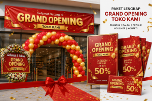 Marketing Kit Grand Opening UMKM