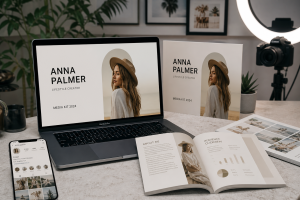 Template Media Kit Influencer & KOL UMKM