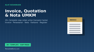 Paket Invoice, Quotation & Nota UMKM