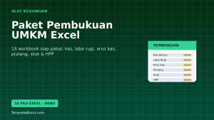 Paket Pembukuan UMKM Excel