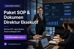 Paket 14 SOP & Dokumen Direktur Eksekutif
