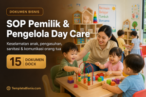 Paket SOP Pemilik & Pengelola Day Care Profesional