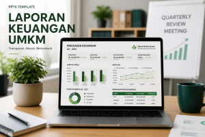 Presentasi Business Review & Laporan Keuangan UMKM (PPTX)