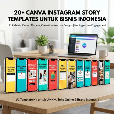 20 Template Story Instagram UMKM