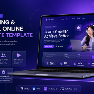 Template Website Bimbel - EduSpark Academy