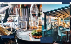 Template Website Festival Kuliner Internasional - World Flavors Expo 2026