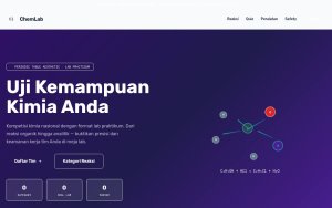 Template Website Kompetisi Kimia - ChemLab National Challenge