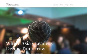 Template Website Konferensi Bisnis - BizSummit Asia