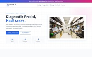 Template Website Lab Medis - DIAGNOLAB LAB MEDIS