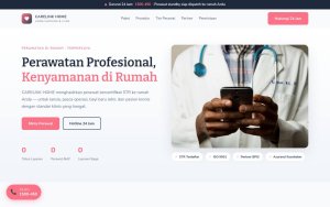 Template Website Layanan Perawat Homecare - CARELINK HOME