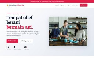 Template Website Lomba Masak - Chef's Arena Culinary Cup