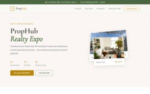 Template Website Pameran Properti - PropHub Realty Expo 2026
