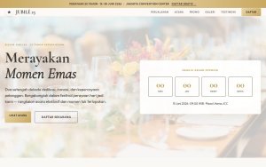 Template Website Perayaan Hari Jadi - JUBILÉ 25
