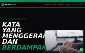 Template Website Portfolio Penulis (Blog) - Portfolio Penulis Blog