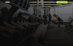 Template Website Gym Fitness — Forge Athletics - Web Template