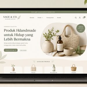 Template Website Toko UMKM - Tanamanara