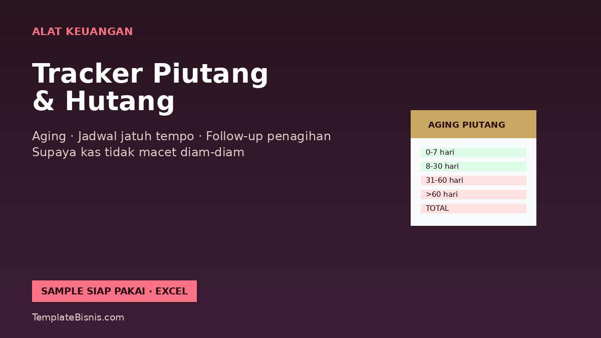 Tracker Piutang & Hutang UMKM
